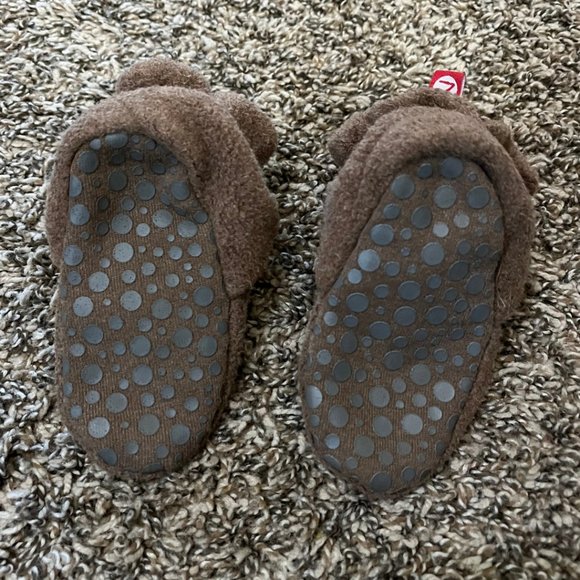 Zutano Fleece Gripper Baby Bootie (24 month) - Picture 5 of 5